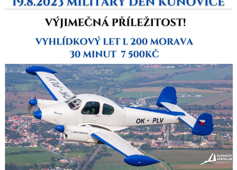Let s L200 MORAVA na Military den Kunovice 2023